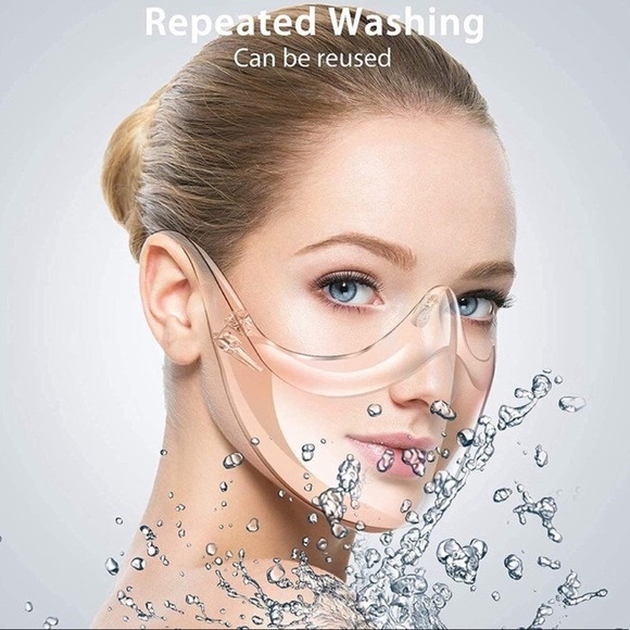 BOGO Free Anti fog Durable Plastic Reusable Face Shield Unisex 🆕 - Picture 2 of 11